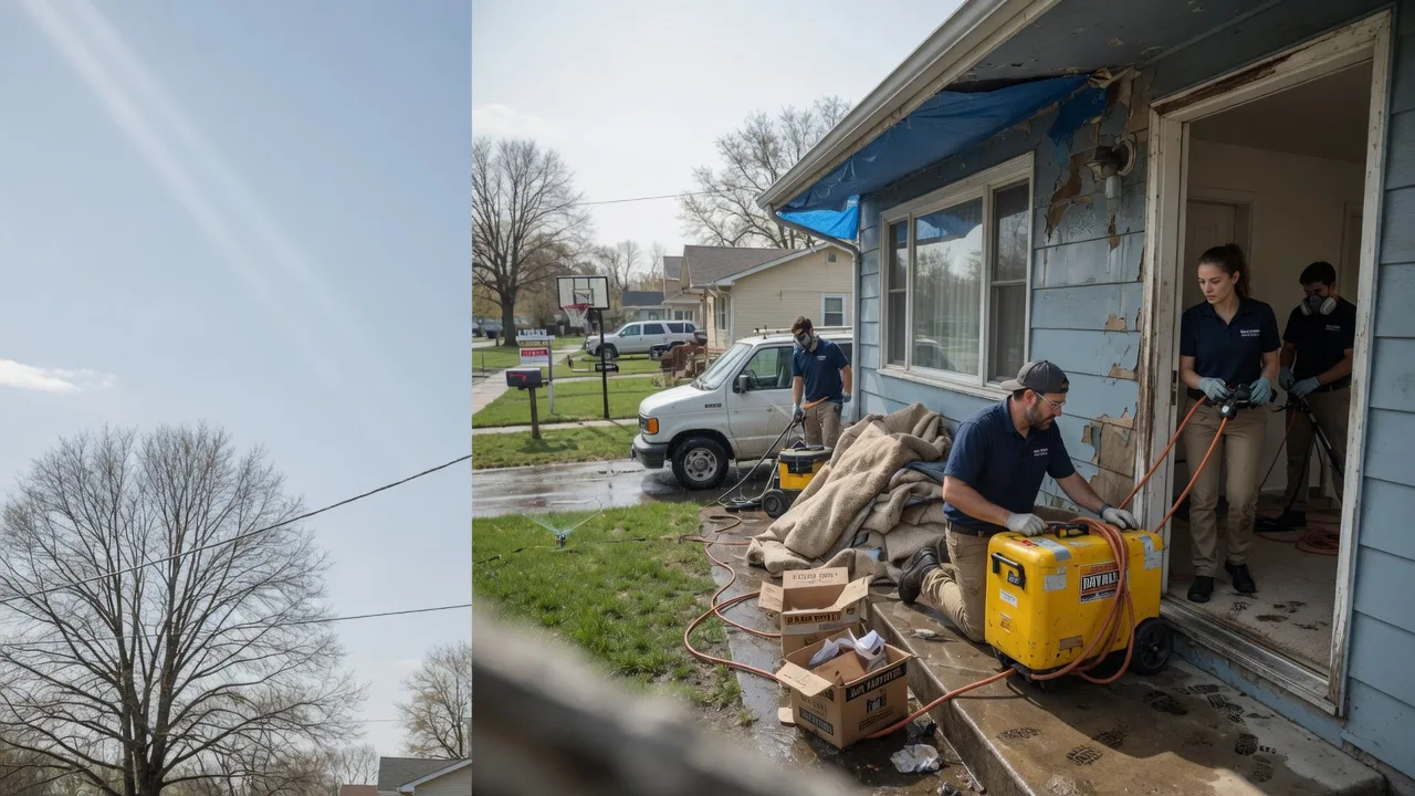 Basement Flood Cleanup in Hampton, IA near me
